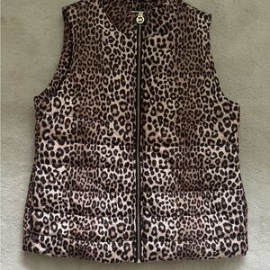 Michael Kors Animal Print Vest